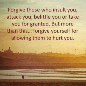 Forgiveness in the face of Betrayal....